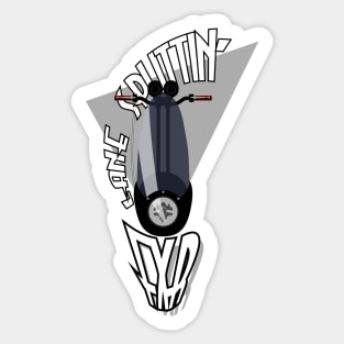 Lane Splittin FXR v4 Sticker